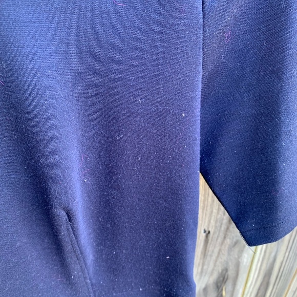 Navy Peter Pan collar dress - Picture 4 of 5